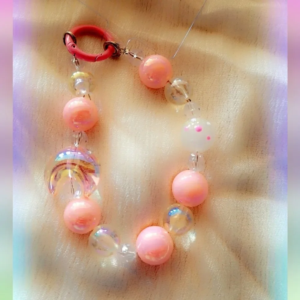 Key Chain Bracelet Phone Strap